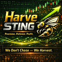 HarveSTING X trading robot logo
