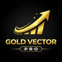 Gold Vector Pro trading robot logo