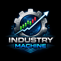 Industry Machine trading robot logo