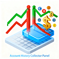 Account history collector panel AHCP Conservative Strategy Tester result, 10.2% simulated ROI