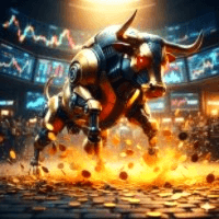 CyberRobobull trading robot logo