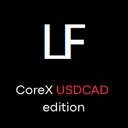 LF CoreX usdcad edition trading robot logo