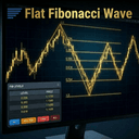 Flat Fibonacci Wave MTF Fibo Dashboard MT5 trading robot logo