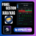 Xauxag panel gestion mt5 trading robot logo
