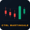 Controlled Martingale trading robot logo