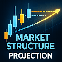 Market Structure Projection trading robot logo