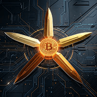 BTC Penta Edge trading robot logo