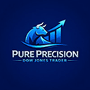 Pure Precision Dow Jones Trader trading robot logo