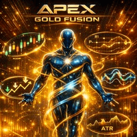 Apex Gold Fusion trading robot logo