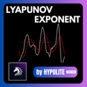 Lyapunov exponent trading robot logo