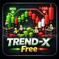 Trend X ict Bos Choch trading robot logo