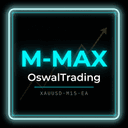M Max OswalTrading trading robot logo