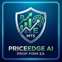 PriceEdge AI Prop Firm trading robot logo
