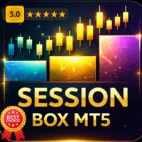 Gold Session Box Trading Sessions for MT5 trading robot logo
