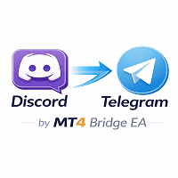 Discord to Telegram bridge mt4 trading robot logo
