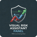 Visual Risk Assistant Panel trading robot logo