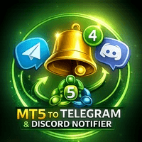 MT5 to Discord and Telegram Signals trading robot logo