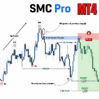 SMC Pro for mt4 Aggressive Strategy Tester result, -28.53% simulated ROI