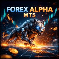Forex Alpha MT5 trading robot logo