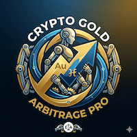 Crypto Gold Arbitrage Pro Conservative Strategy Tester result, 11.22% simulated ROI