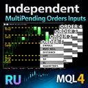 Independent MultiPending Orders Input RU trading robot logo