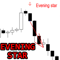 Evening Star pattern mh trading robot logo