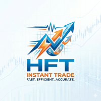 High Frequency Trading Instan trading robot logo