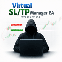 Virtual sl tp Manager trading robot logo