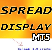 Spread Display Indicator MT5 trading robot logo