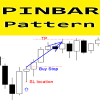PinBar Pattern ml trading robot logo