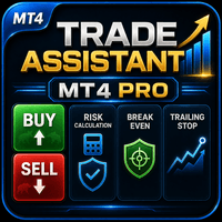 Trade Assistant MT4 PRO Panel trading robot logo