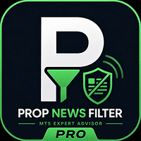 Prop News Filter Pro trading robot logo