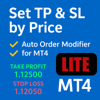 Set TP and SL by Price GBPUSD for MT4 trading robot logo