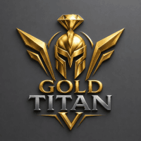 Gold Titan V trading robot logo