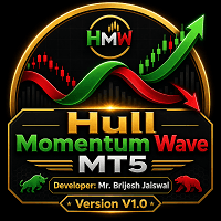 Hull Momentum Wave MT5 trading robot logo