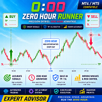 Zero Hour Runner EA MT5 Conservative Strategy Tester result, 11.96% simulated ROI