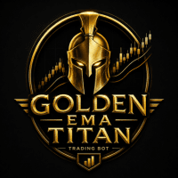 Golden EMA Titan trading robot logo
