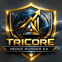 TriCore Hedge Runner EA Conservative Strategy Tester result, 12.03% simulated ROI
