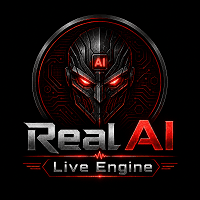 Real AI Live Engine trading robot logo
