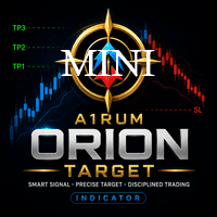 A1rum Orion Target Mini trading robot logo