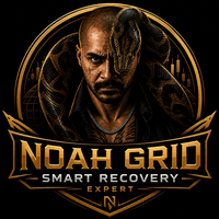 Noah Grid Smart Recovery Aggressive Strategy Tester result, -26.55% simulated ROI