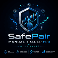 SafePair Manual Trader Pro MultiPairs EA Conservative Strategy Tester result, 12.24% simulated ROI