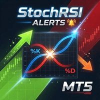 Stoch RSI Alerts MT5 Conservative Strategy Tester result, 12.24% simulated ROI