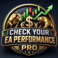 Check Your EA Performance PRO indicator MT5 trading robot logo