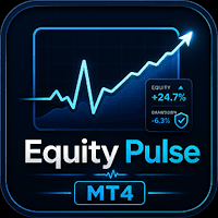 Equity Pulse MT4 Conservative Strategy Tester result, 12.36% simulated ROI