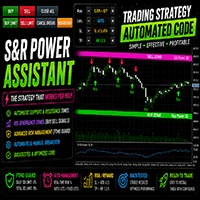 Gold SR Power Assistant for Prop Firms Conservative Strategy Tester result, 12.37% simulated ROI
