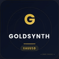 GoldSynth Conservative Strategy Tester result, 12.39% simulated ROI