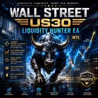 Wall Street US30 Liquidity Hunter EA MT5 trading robot logo