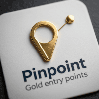Pinpoint Gold entry points trading robot logo