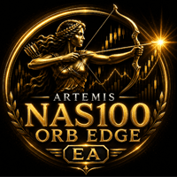 Artemis NAS100 Orb Edge EA MT5 Aggressive Strategy Tester result, -25.72% simulated ROI
